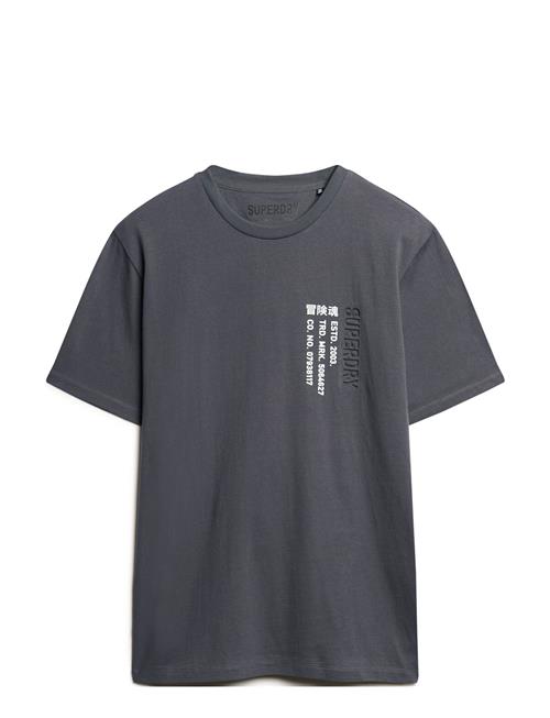 Superdry Sport Utility Sport Logo Loose Tee Superdry Sport Grey