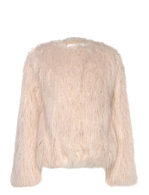 Malina Manda Faux Fur Jacket Malina Cream