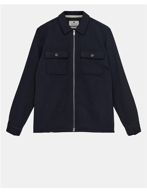 Anerkjendt Akhanky Heavy Twill Overshirt Anerkjendt Navy