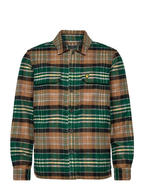 Check Flannel Overshirt Lyle & Scott Beige