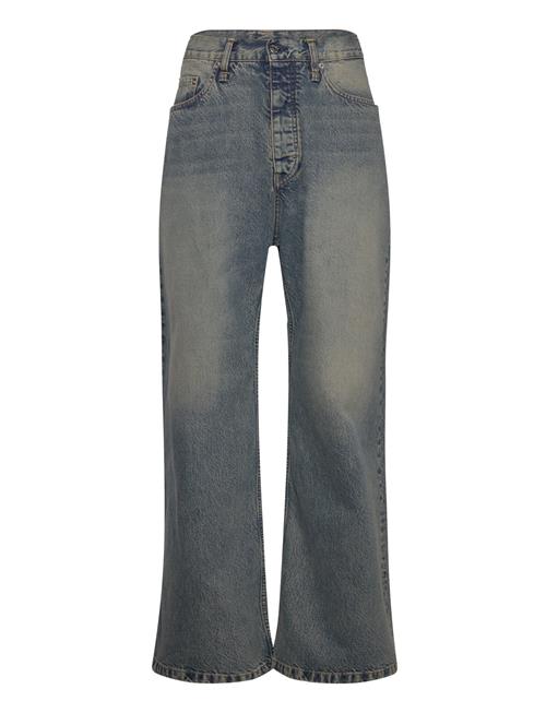 Hope Skid Jeans Mid Blue Dirty Hope Blue