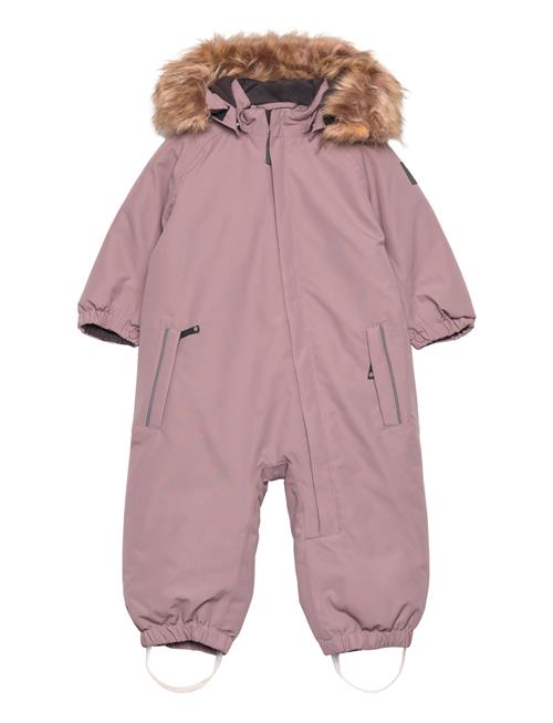 Color Kids Coverall W. Fake Fur Color Kids Pink