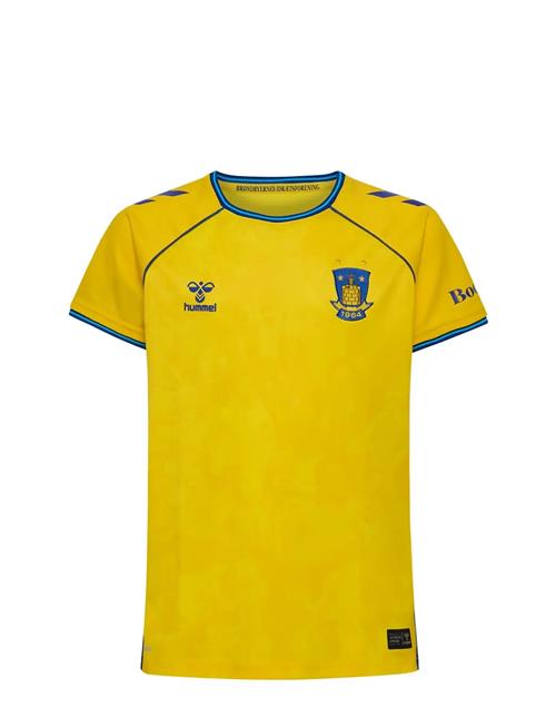 Brøndby If 24/25 Home Jersey S/S Kids Hummel Yellow