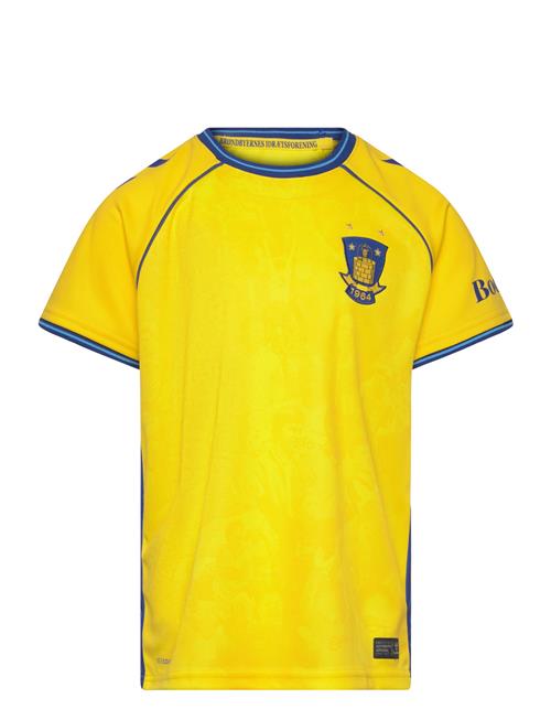 Hummel Brøndby If 24/25 Home Jersey S/S Kids Hummel Yellow