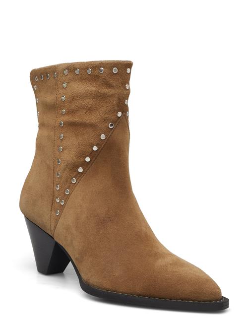 Dante6 Kaia Studded Suede Boots Dante6 Beige