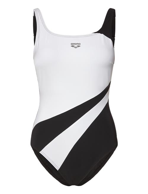 Arena Women's Arena Swimsuit Liliana U Back Black-White Arena White