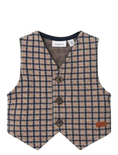 Nbmroxo Waistcoat Name It Brown