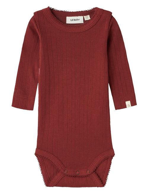 Lil'Atelier Nbfrachel Nes Ls Slim Body Hea Lil Lil'Atelier Red