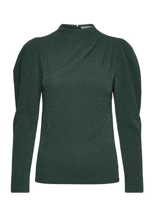 Selected Femme Slfmarwa Ls High Neck Top Selected Femme Green