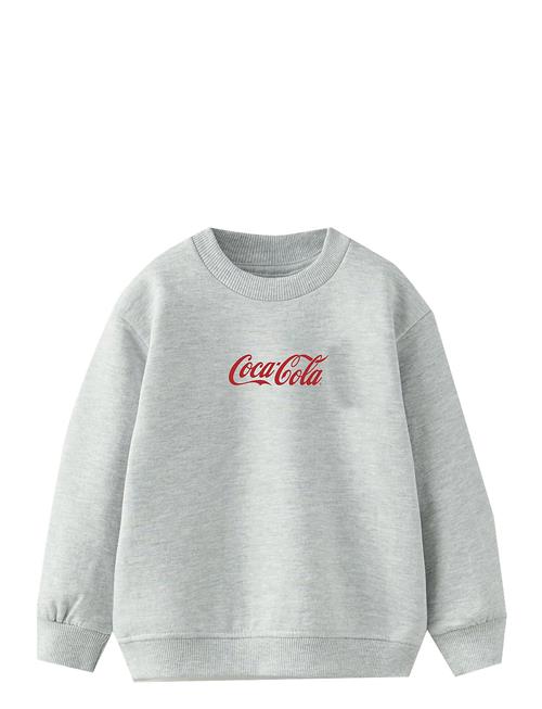 LMTD Nlnsky Cocacola Sweat Bru Bfu LMTD Grey