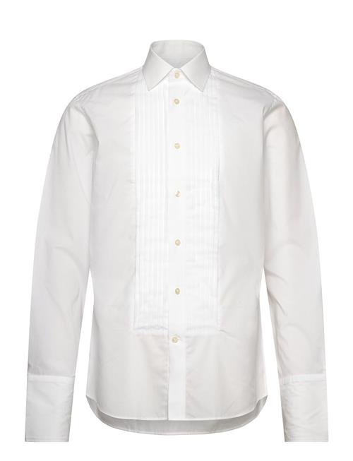 Slhslim-Anton Bib Shirts Ls Classic Selected White