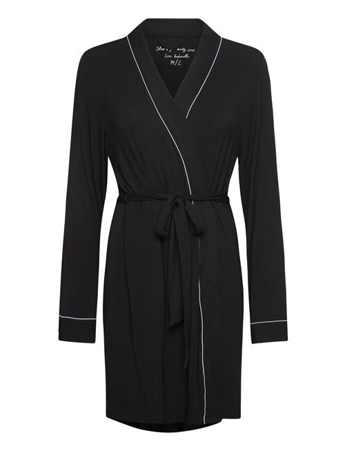 Hunkemöller Robe Short Jersey Essentials Hunkemöller Black