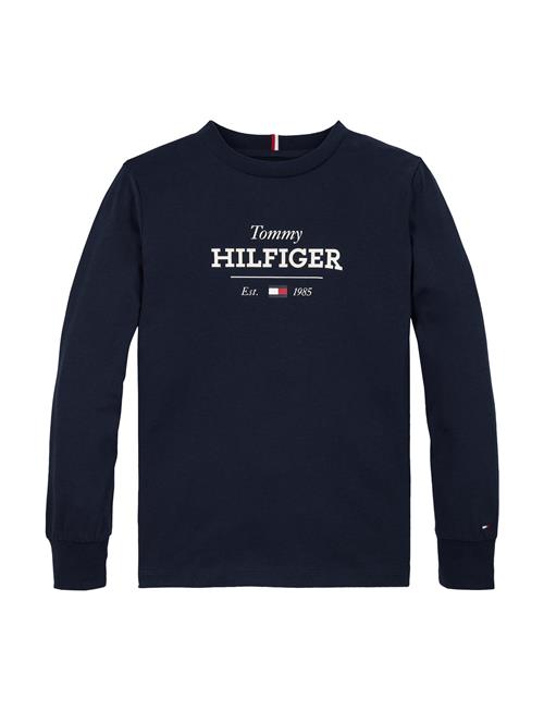 Monotype 1985 Reg Tee Ls Tommy Hilfiger Navy