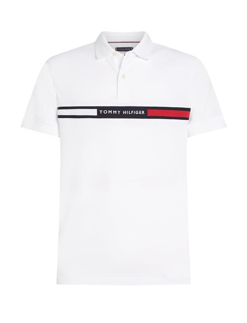 Tommy Hilfiger Hilfiger Chest Insert Reg Polo Tommy Hilfiger White