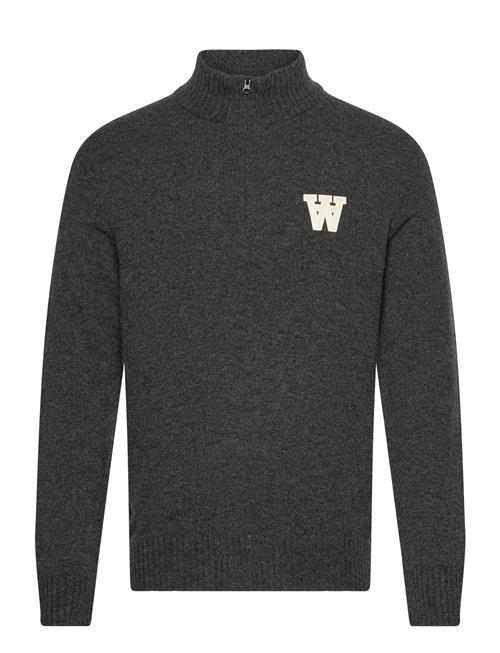 Double A by Wood Wood Wwblu Aa Cs Halfzip Double A By Wood Wood Grey