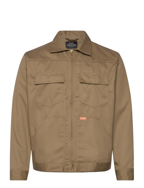 Kansas Mn Twill Jacket Mads Nørgaard Khaki