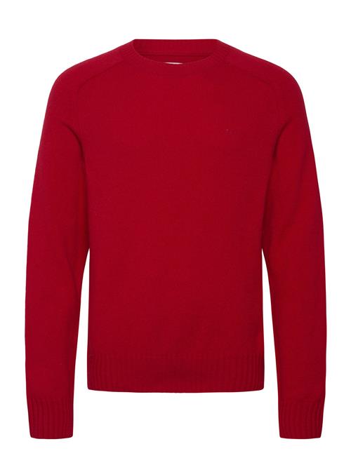 GANT Saddle Shoulder Wool C-Neck GANT Red