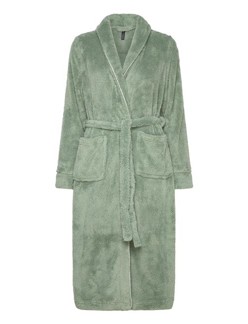 Hunkemöller Robe Long Fluffy Fleece Hunkemöller Green