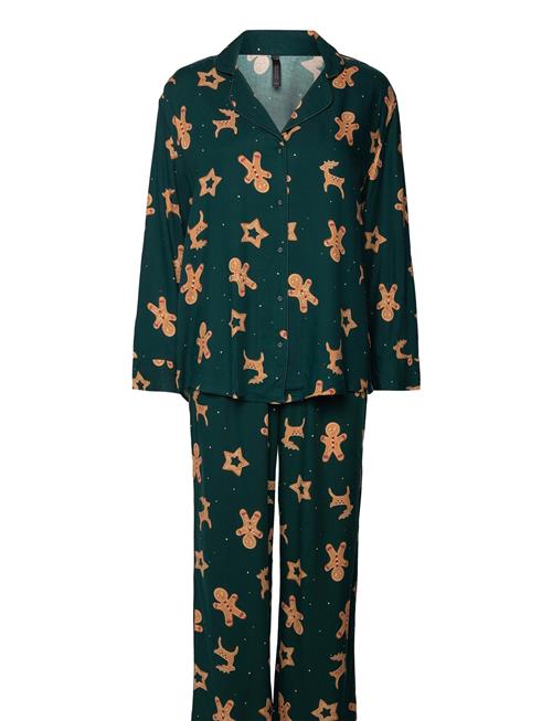 Hunkemöller Pyjama Set Hunkemöller Green