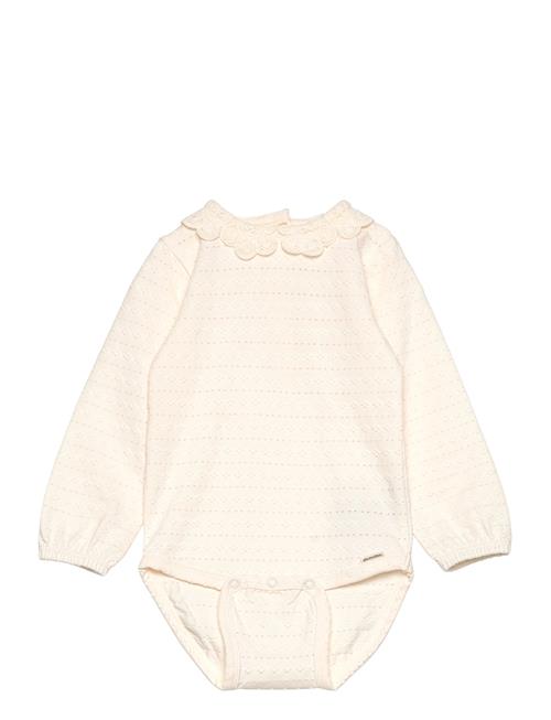 Minymo Body Ls Jacquard Minymo Cream