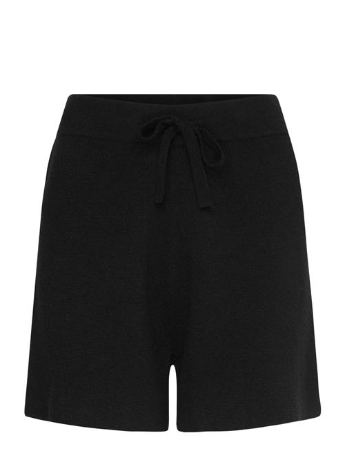 Davida Cashmere Sporty Shorts Davida Cashmere Black