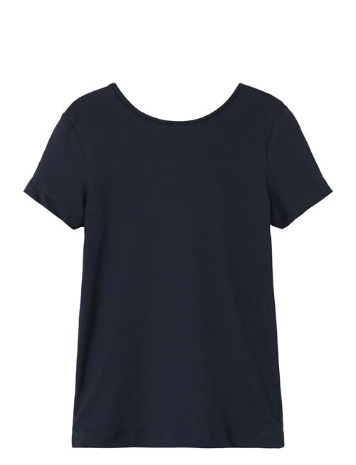 Nkfjennifa Ss Slim Top Name It Navy