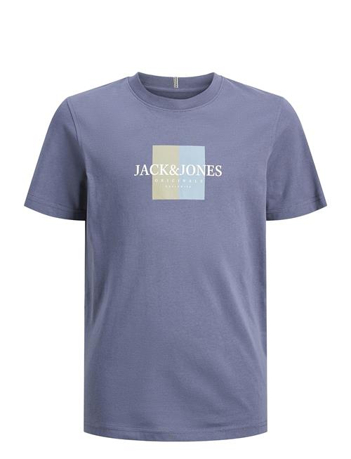 Jack & Jones Jorfrederiksberg Box Tee Ss C.n Sn Jnr Jack & J S Blue