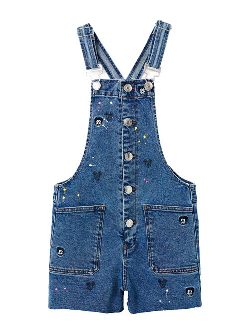 Desigual Overalls  blue denim / sort / hvid