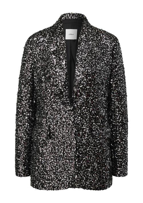 s.Oliver BLACK LABEL Blazer  sort / sølv
