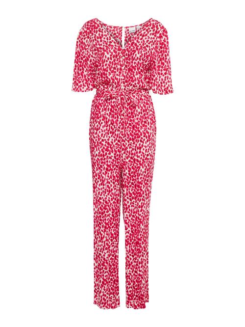 ICHI Jumpsuit 'MARRAKECH'  pink / rød / hvid