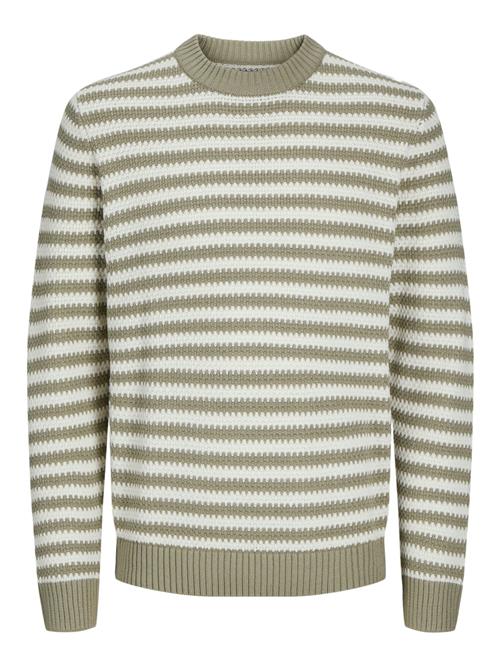 Se JACK & JONES Pullover 'JOREATON'  grå / hvid ved About You