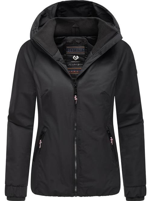 Ragwear Vinterjakke 'Dizzie Warm Rain'  sort