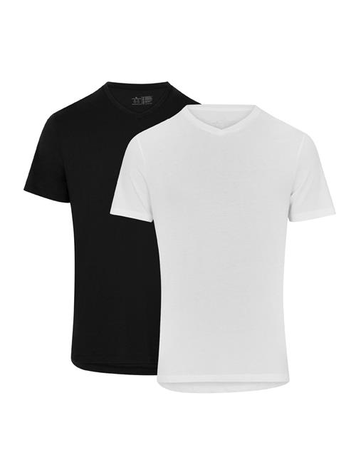 DANISH ENDURANCE Bluser & t-shirts  sort / hvid