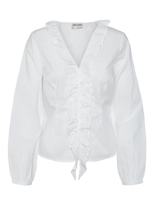 VERO MODA Bluse 'MACI'  hvid