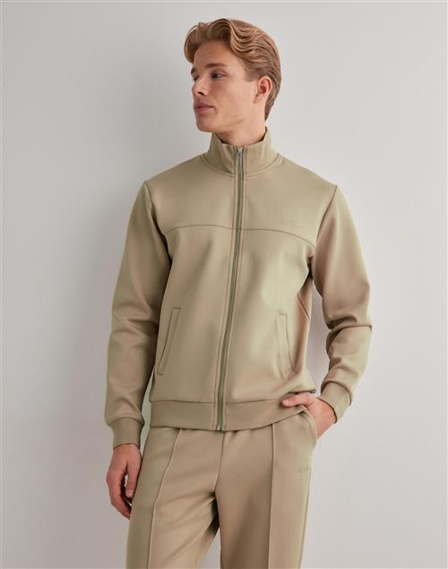 Les Deux Ballier Script Track Jacket Træningsjakker Beige