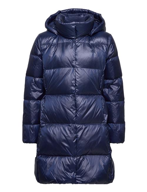 Ralph Lauren Kids Water-Resistant Down Long Coat Ralph Lauren Kids Blue