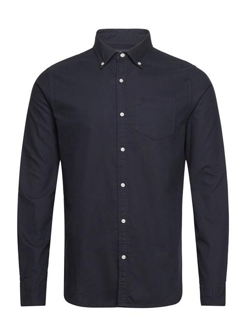 Superdry Vintage Washed Oxford Shirt Superdry Navy