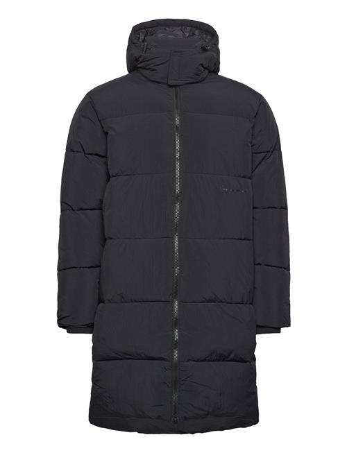 Knowledge Cotton Apparel Long Puffer Coat - Grs/Vegan Knowledge Cotton Apparel Black