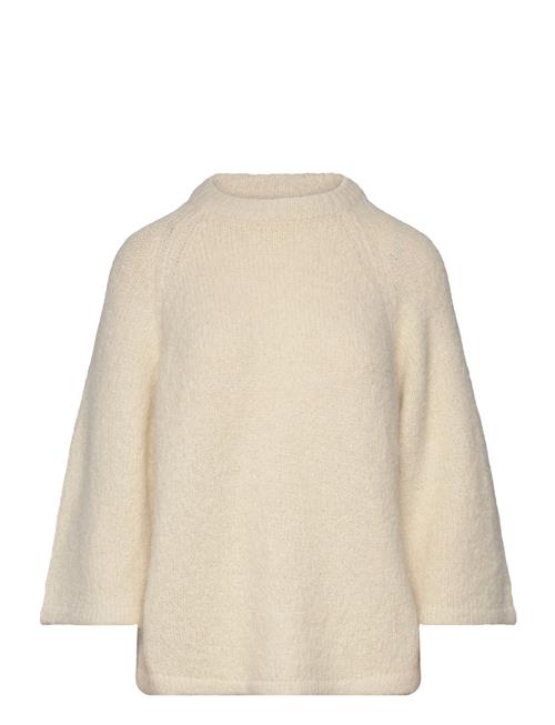 Pullover From Freequent In A Soft, Recycled Material. The Pullover Has A Simple FREE/QUENT Cream
