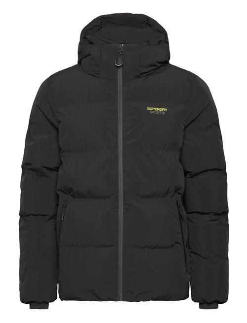 Superdry Sport Hooded Boxy Puffer Jacket Superdry Sport Black