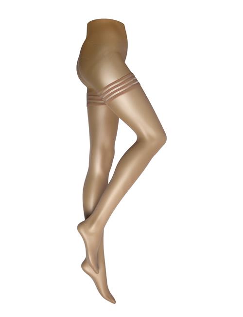 Mira Premium Stay Ups 20 Den Swedish Stockings Beige