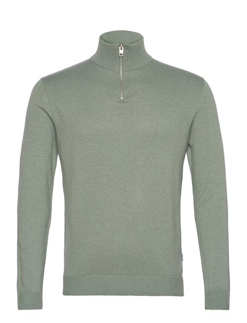 Jack & Jones Jjeemil Knit Half Zip Noos Jack & J S Green