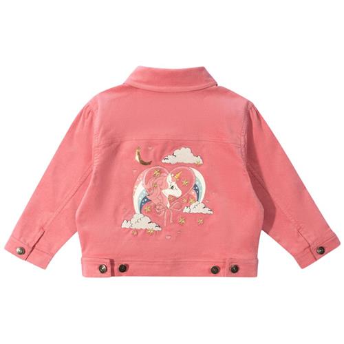 Konges Sløjd Lucky Jacket Gots - Flamingo Plume | Lyserød | 7-8 years