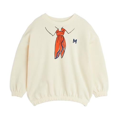 Mini Rodini Tørklæde Sweatshirt Offwhite | Hvid | 80/86 cm