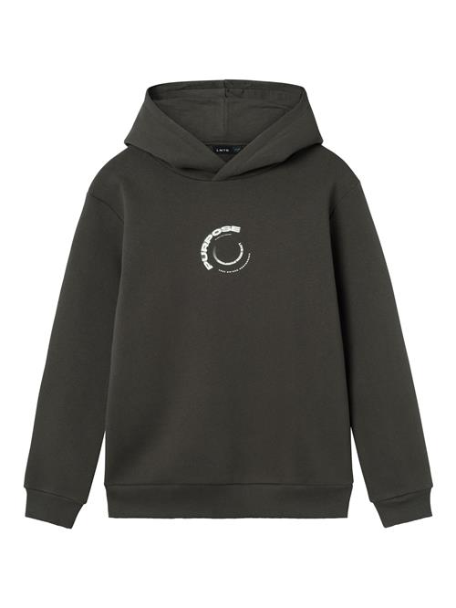 NAME IT Sweatshirt  grå / hvid