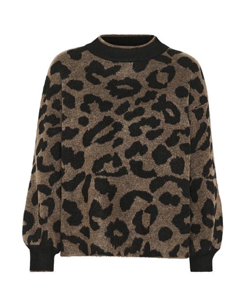 Kaffe Pullover 'Wilma'  brun / sort