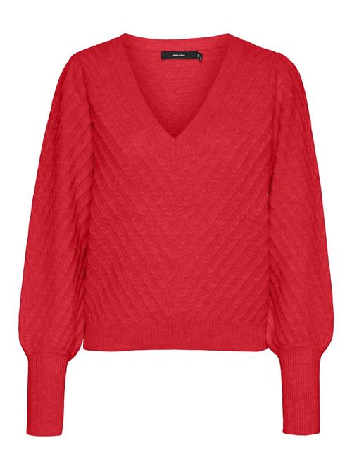 Vero Moda Curve Pullover 'Stinna'  lys rød