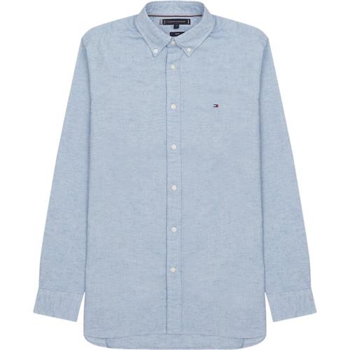 Tommy Hilfiger - Brushed Linen Solid Skjorte