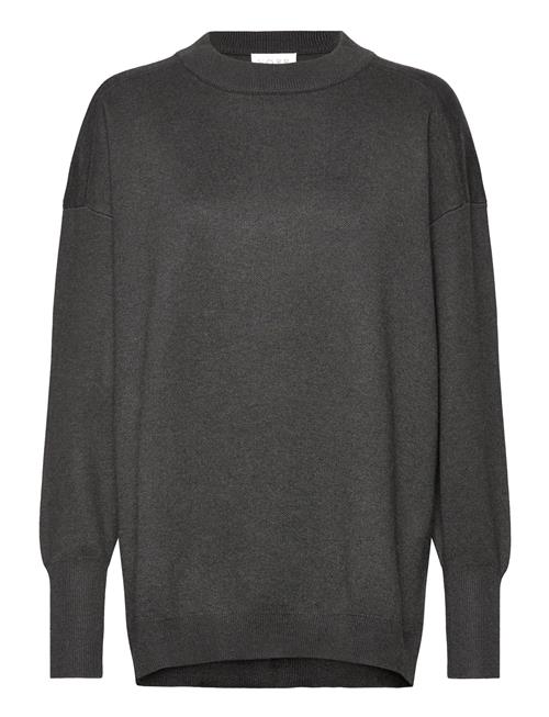 NORR Als Over Knit Top NORR Grey