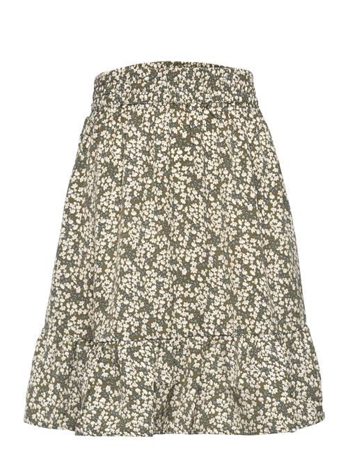 Grunt Silke Flower Skirt Grunt Patterned